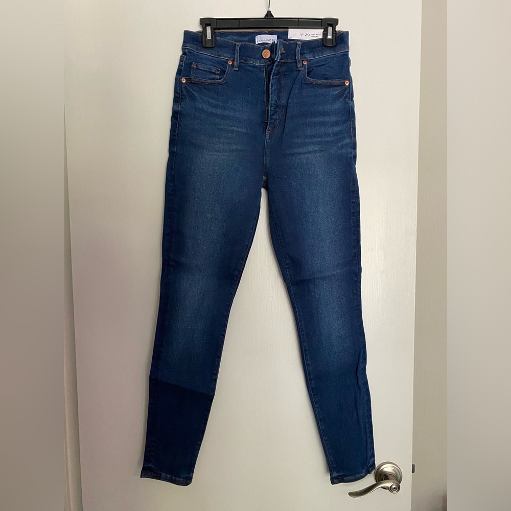 LOFT High Waist Legging Jean NWT